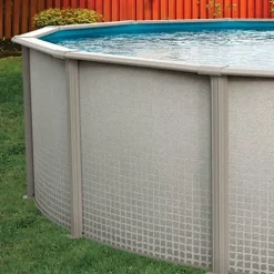 In The Swim 12′ Round Above Ground Pool Freestyle Package Multi-Colored