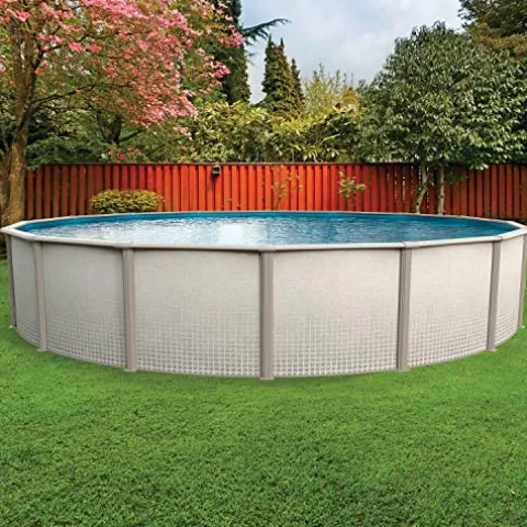 In The Swim 12′ Round Above Ground Pool Freestyle Package Multi-Colored