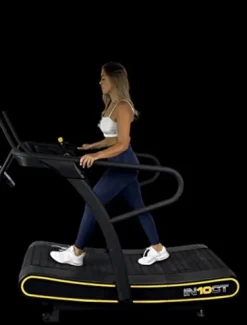 IN10CT Intensity Resistance Runner Manual Curved Wide Treadmill