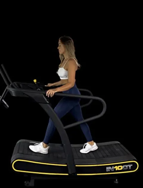 IN10CT Intensity Resistance Runner Manual Curved Wide Treadmill