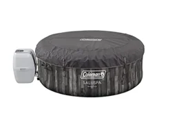 Inflatable Coleman SaluSpa Bahamas 4-Person Portable Hot Tub Blue