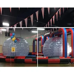 Inflatable Time Human Hamster Ball Kids 2.5M Clear Zorb Ball