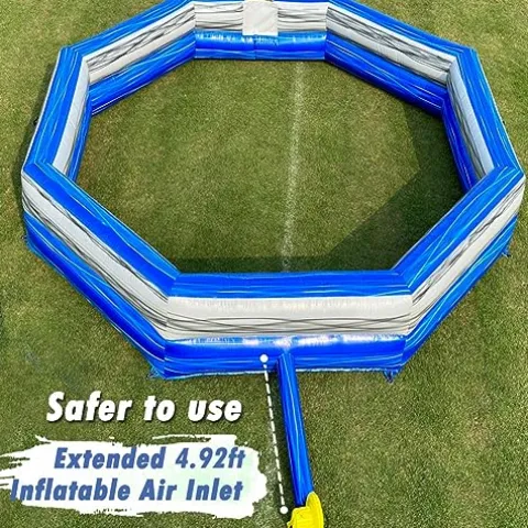 INFLATABLEGAGA Inflatable Gagaball Pit 20ft Commercial Grade Court with Air Blower
