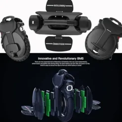 InMotion V11 Electric Unicycle with Adjustable Suspension Black