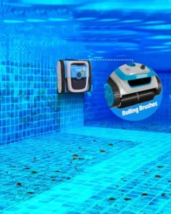 Inopool Latitude Plus Cordless Pool Vacuum 180-Min Sensor-Driven Blue