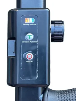 Insanity Golf Electric Golf Trolley Cart with Remote Control, Aluminum Frame, 24V 12Ah Lithium-Ion Battery – Black Cart, Silver Wheels