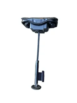 Insanity Golf Electric Golf Trolley Cart with Remote Control, Aluminum Frame, 24V 12Ah Lithium-Ion Battery – Black Cart, Silver Wheels