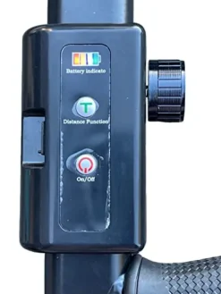 Insanity Golf Electric Golf Trolley Cart with Remote Control and Seat, Aluminum Frame, 24V 12Ah Lithium-Ion Battery, Slope Control, Active Steer Assist – Black & Orange