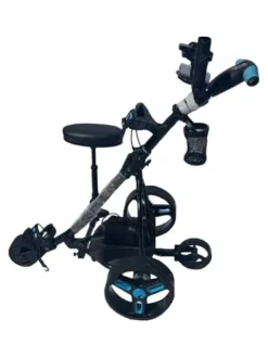 Insanity Golf Electric Golf Trolley with Remote & Slope Control Black/Blue