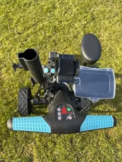 Insanity Golf Electric Golf Trolley with Remote & Slope Control Black/Blue