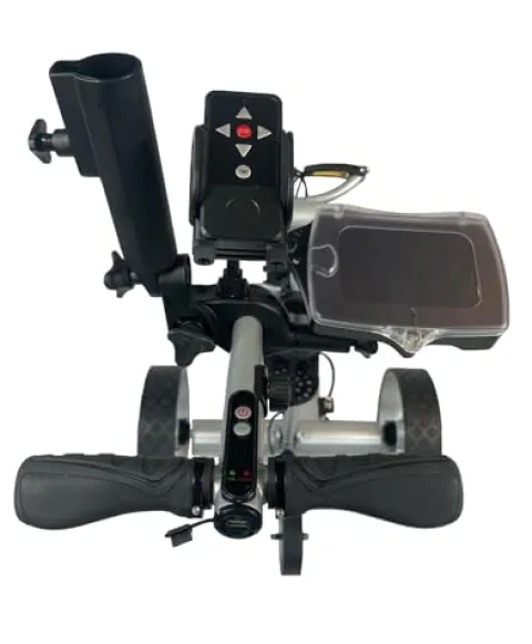 Insanity Golf PXL Electric Golf Cart with Remote Control Silver