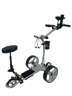 Insanity Golf PXL Electric Golf Cart with Remote Control Silver