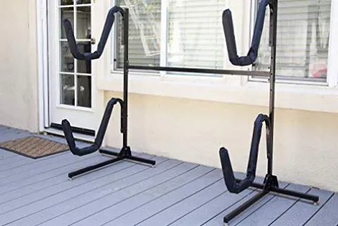 Insight Goods Kayak Rack – Free Standing Kayak Storage for Indoor/Outdoor (4 Kayaks)