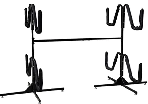 Insight Goods Kayak Rack – Free Standing Kayak Storage for Indoor/Outdoor (4 Kayaks)