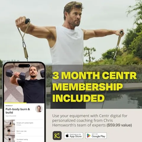 Inspire Fitness 210 lb Rubber Dumbbell Set with Rack Black