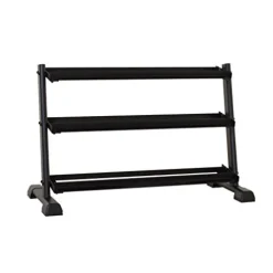 Inspire Fitness 3-Tier Dumbbell Rack Black
