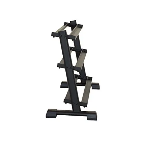Inspire Fitness 3-Tier Dumbbell Rack Black