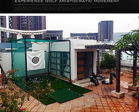 INTBUYING Portable Foldable Golf Hitting Cage