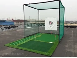 INTBUYING Portable Foldable Golf Hitting Cage