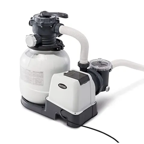 Intex Above Ground Swimming Pool Set Gray