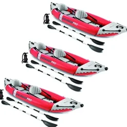 Intex Excursion Pro Inflatable 2 Person Kayak Red