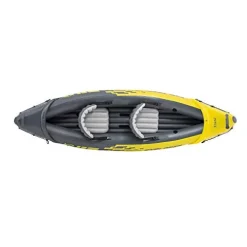 Intex Explorer K2 Inflatable Kayak Set Yellow