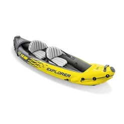 Intex Explorer K2 Kayak 2-Person Inflatable Set 4 Pack