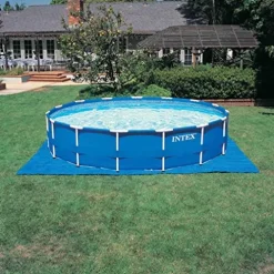 Intex 15ft X 48in Metal Frame Pool Set Blue