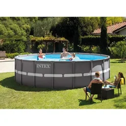 Intex 18ft X 52in Ultra Frame Pool Set with Sand Filter Pump
