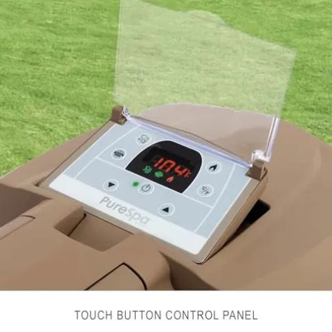 Intex Handheld Above Ground Pool Vacuum Cleaner with 2 Brush Heads and Inflatable Hot Tub Spa Gray