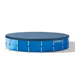 Intex Metal Frame Above Ground Swimming Pool Set 18ft x 48in Blue