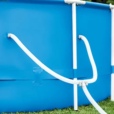 Intex Metal Frame Swimming Pool Set Blue