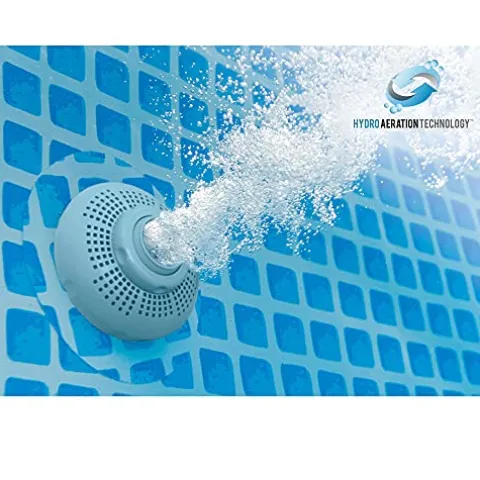 Intex Prism Frame Above Ground Pool Set with Accessories Blue