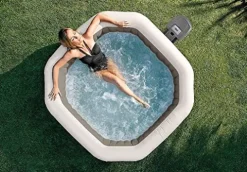 Intex PureSpa Bubble Deluxe Spa Set Gray