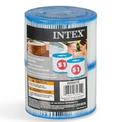 Intex PureSpa Greywood Deluxe Outdoor Inflatable Hot Tub Wood Grain Pattern
