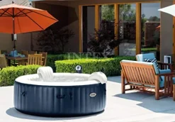 Intex PureSpa Inflatable Portable Hot Tub Blue