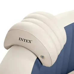 Intex PureSpa Plus 6 Person Inflatable Hot Tub with Bubble Jets Navy