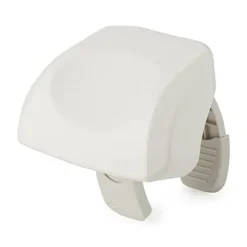 Intex PureSpa Plus 4 Person Inflatable Square Hot Tub Gray with Headrest Pillow 4 Pack