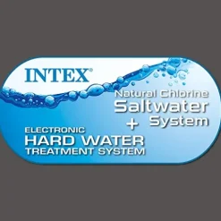 Intex PureSpa Plus Greystone Inflatable Square Outdoor Hot Tub Spa Gray