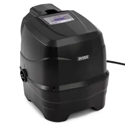 Intex PureSpa Plus Greystone Inflatable Outdoor Hot Tub Spa Gray