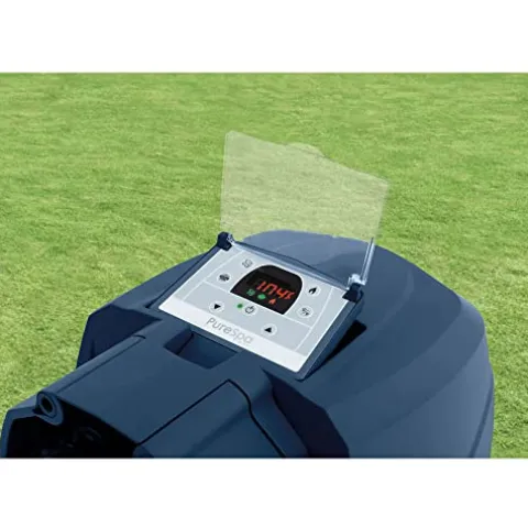 Intex PureSpa Plus Inflatable Hot Tub with Accessories Benches Blue