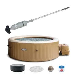 Intex Rechargeable Handheld Pool Vacuum Cleaner Gray