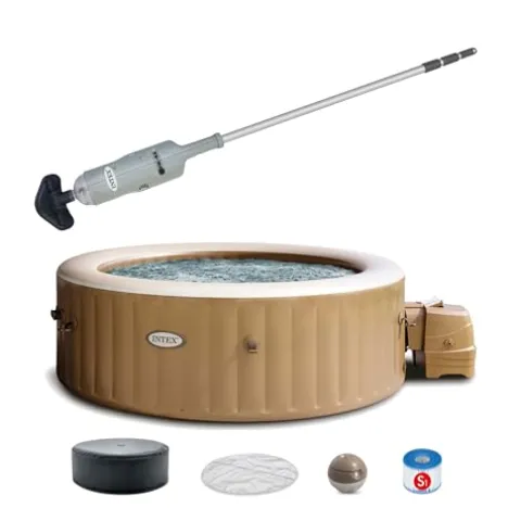 Intex Rechargeable Handheld Pool Vacuum Cleaner Gray