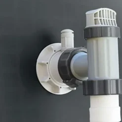 Intex Round Ultra XTR Frame Swimming Pool Set with Filter Pump Gray