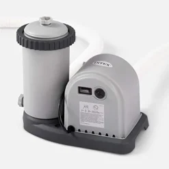 Intex Ultra XTR Deluxe Above Ground Swimming Pool Set Gray