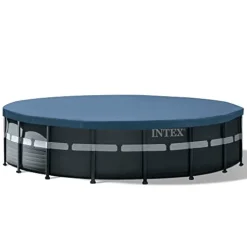 Intex Ultra XTR Frame 18′ x 52″ Above Ground Swimming Pool Blue Gray White
