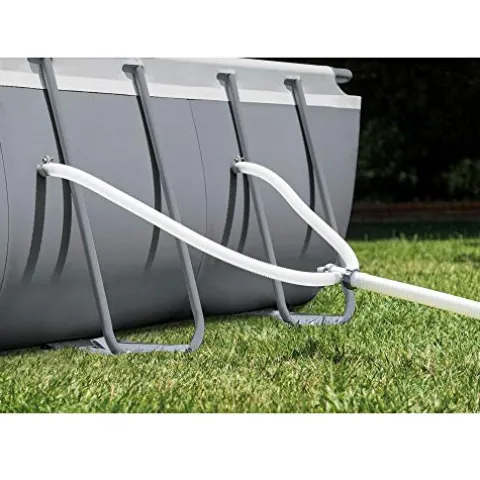 Intex Ultra XTR Frame Rectangular Swimming Pool Set Blue, Gray