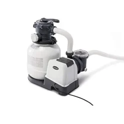 Intex Ultra XTR Frame Rectangular Swimming Pool Set Blue Gray