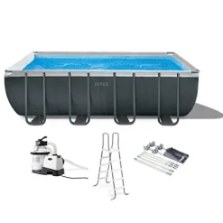 Intex Ultra XTR Framed Swimming Pool Set Gray