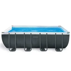 Intex Ultra XTR Framed Swimming Pool Set Gray